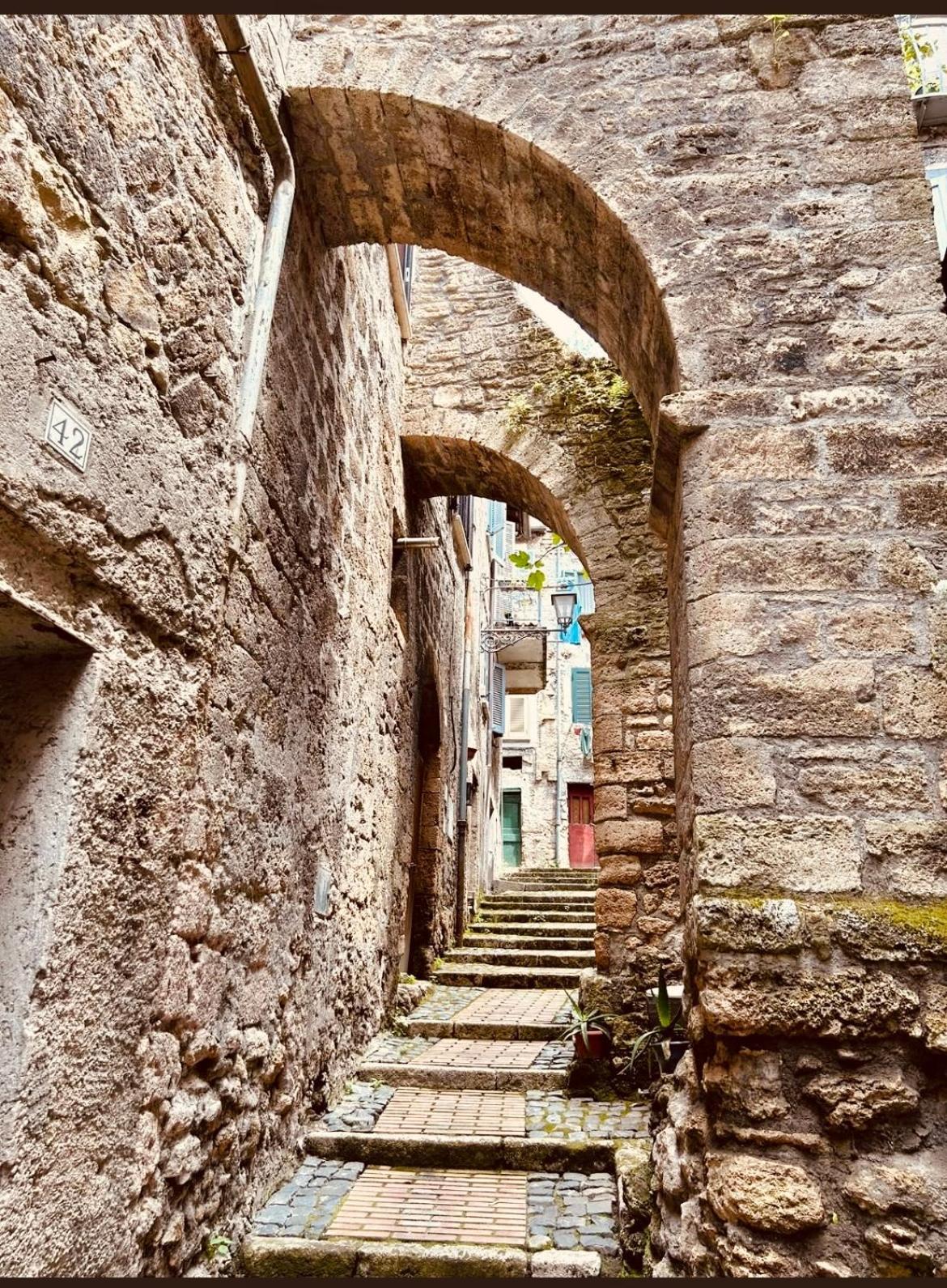 Apartmán La Casa Del Borgo Anagni Exteriér fotografie