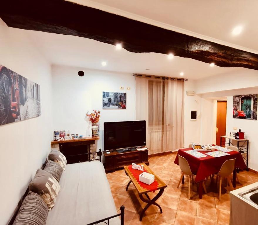 Apartmán La Casa Del Borgo Anagni Exteriér fotografie