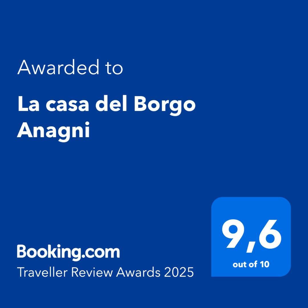 Apartmán La Casa Del Borgo Anagni Exteriér fotografie